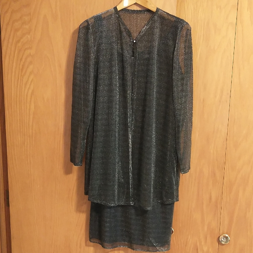 Shimmering Dress & Jacket